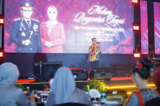 Hadiri Malam Pengantar Tugas Irjen Pol Andi Rian Sebagai Kapolda Sumsel, Jufri Rahman: Terima Kasih Telah Berhasil Bawa Sulsel Jadi Daerah Teraman Kedua di Pemilu