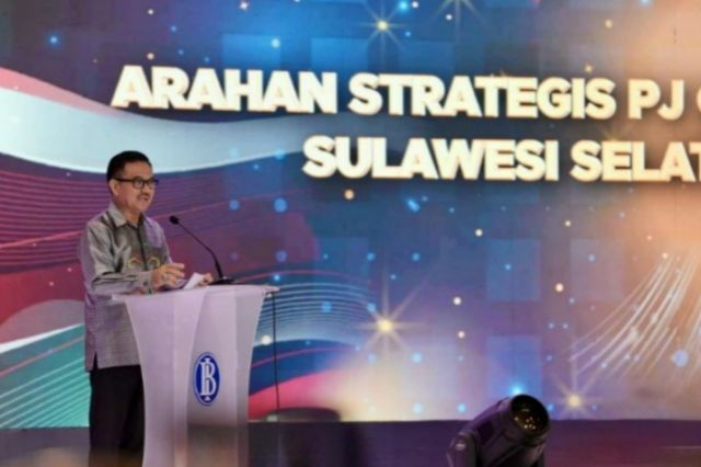 Hadiri Pertemuan Tahunan Bank Indonesia 2024, Sekda Jufri Rahman Optimistis Ekonomi Sulsel Akan Lebih Baik