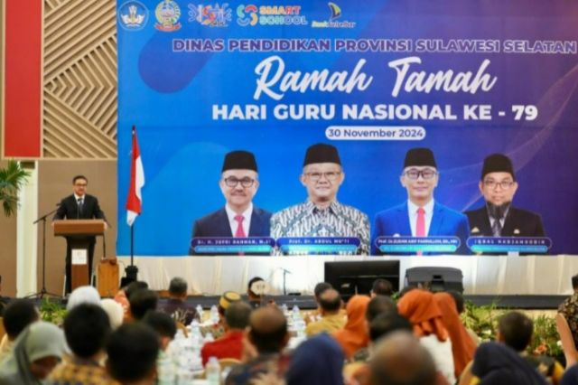 Ramah Tamah Hari Guru, Jufri Rahman Apresiasi Peran Guru dalam Membangun Masa Depan Generasi Muda
