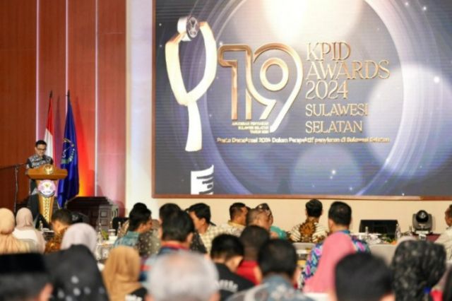 Anugerah KPID Award, Sekda Jufri Rahman Apresiasi Peran Aktif KPID Sulsel Kawal Lembaga Penyiaran Daerah