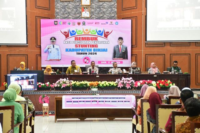 Pebriani M, S.K.M M.Kes Sampaikan Solusi Dalam Rembuk Aksi Percepatan Penurunan Stunting Tahun 2024 di Kabupaten Sinjai