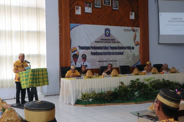 Musrenbang RKPD Kabupaten Soppeng Tahun 2024