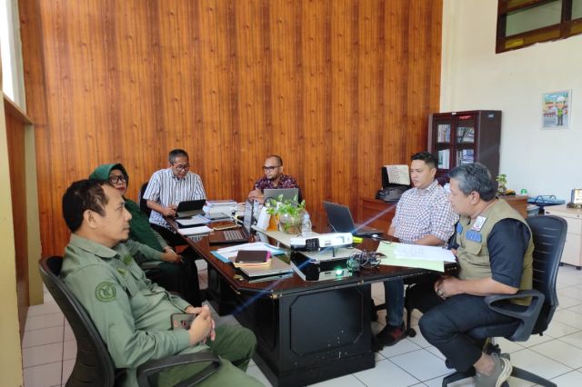 Monev Kegiatan Prioritas BPBD TA 2026 dan Evaluasi Pembangunan Strong Point Triwulan II Perkuat Ketahanan Daerah terhadap Risiko Bencana