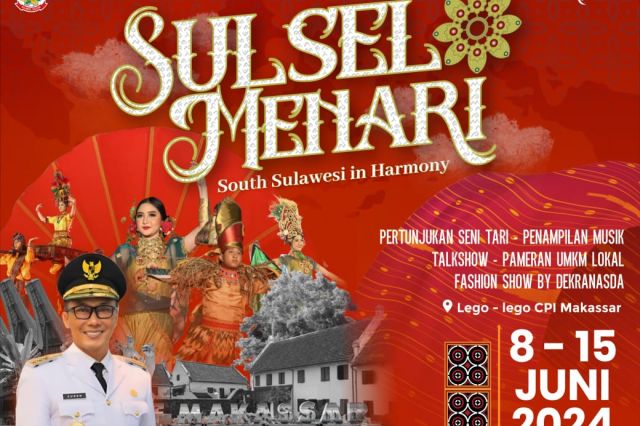 Sulsel Menari "South Sulawesi In Harmony"