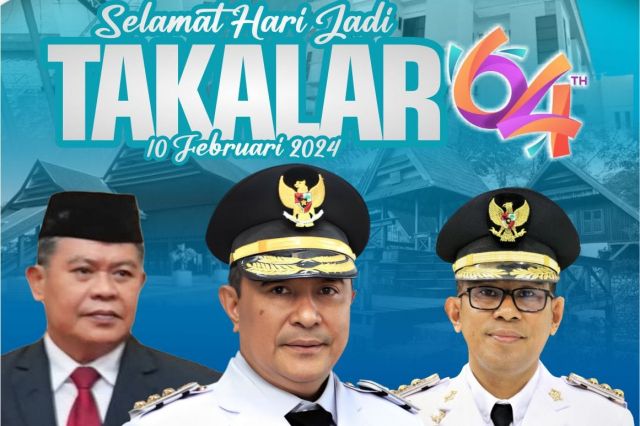 PLH Kepala Bappelitbangda Sulsel Ucapkan Selamat Hari Jadi Takalar Ke 64