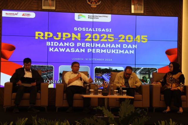 Kepala Bidang Infrastruktur dan Kewilayahan Menghadiri Sosialisasi Rencana Pembangunan Jangka Panjang Nasional (RPJPN) Tahun 2025-2045 Bidang Perumahan dan Kawasan Permukiman