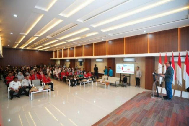 Pj Gubernur Prof Zudan Ajak Mahasiswa dan Civitas Akademika UMB Jemput Indonesia Emas 2045