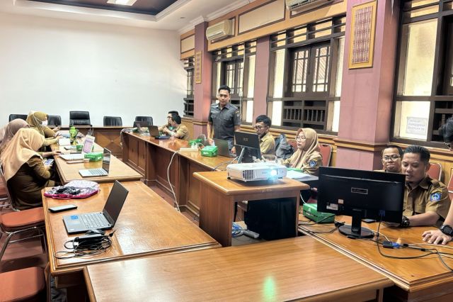 Inspektorat Prov. Sulsel  Uji Petik pada kegiatan Uji Coba Pembuatan Mesin Pengering Rumput pada Bappelitbangda Prov. Sulsel tahun 2023