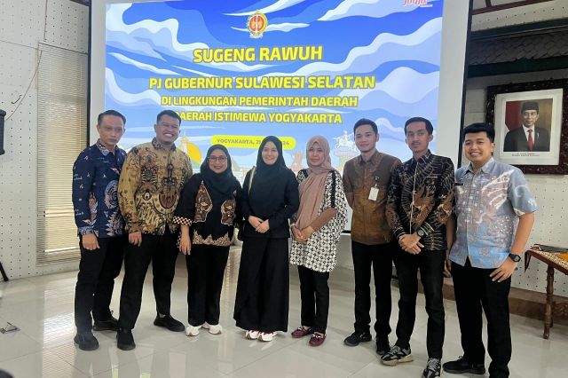 Andi Ahfadh Muzakkar, S.IP bersama Wirya Mandala Bakti, S.STP, M.M Menghadiri Studi Tiru Pelaksanaan Reformasi Birokrasi di Yogyakarta