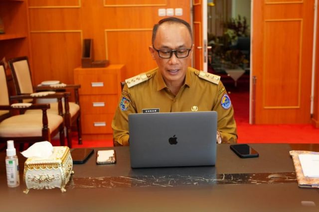 Pimpin Apel Jelang Perayaan HUT Sulsel, Pj Gubernur Prof Zudan: OPD Hebat dan Luar Biasa