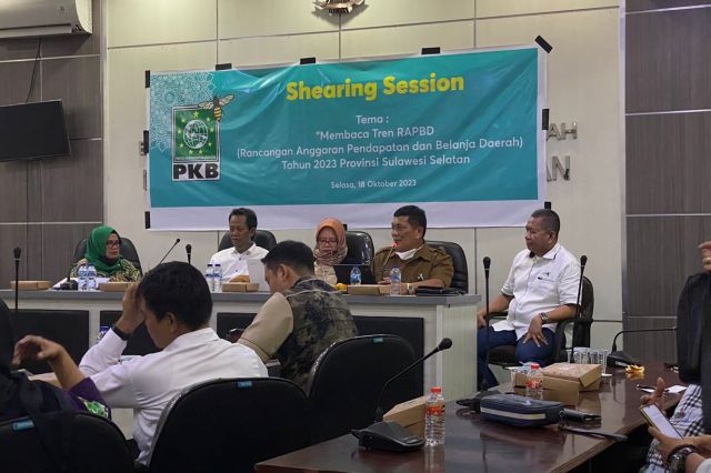 Diskusi dan Sharing Session Bappelitbangda yang dilaksanakan Partai Kebangkitan Bangsa