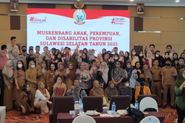 Musrenbang Perempuan Anak dan Disabilitas Prov. Sulsel Tahun 2023